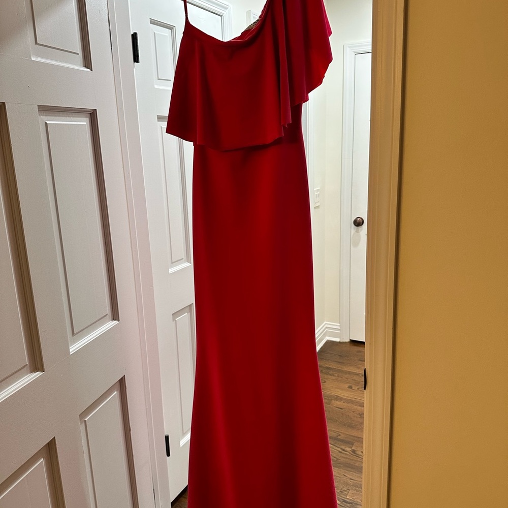 Chiara Boni Elegant Pink One-Shoulder Dress